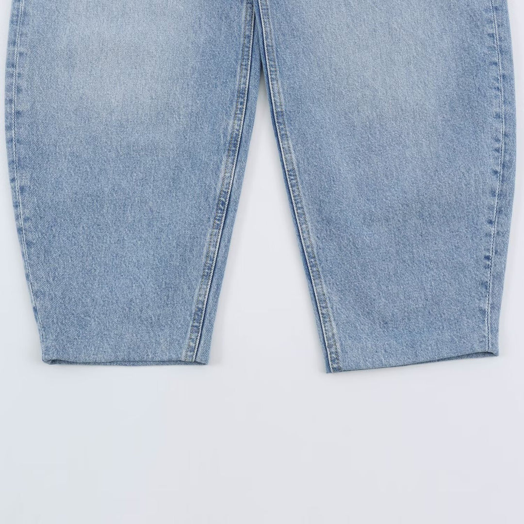 Damen Hochtaillierte Relaxed-Jeans mit zulaufender Beinform Nord Taschen