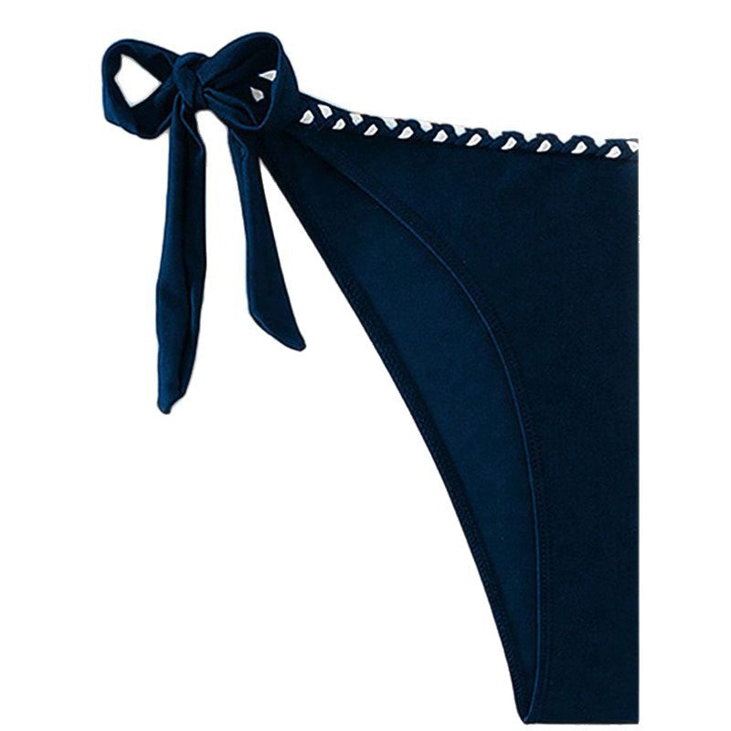 Damen Bandeau-Bikini-Set mit raffinierten BindNord Taschenändern