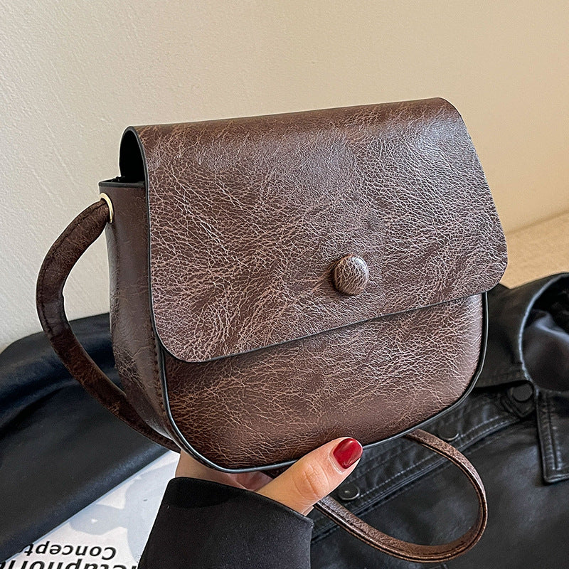 Damen Schultertasche mit eleganter Klappöffnung und hochwertigem Kunstleder Nord Taschen