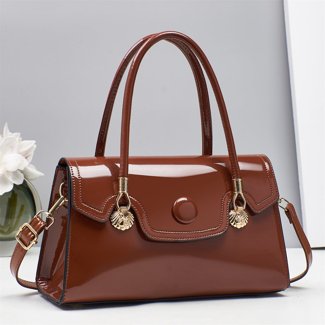 Damen elegante Handtasche im zeitlosen Retro-Design Nord Taschen
