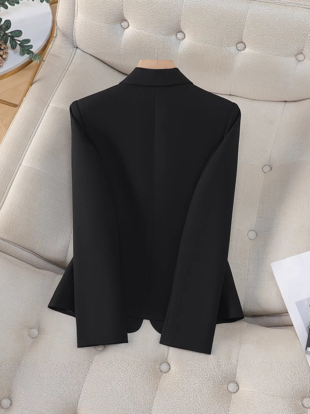 Damen Eleganter Langärmeliger Blazer