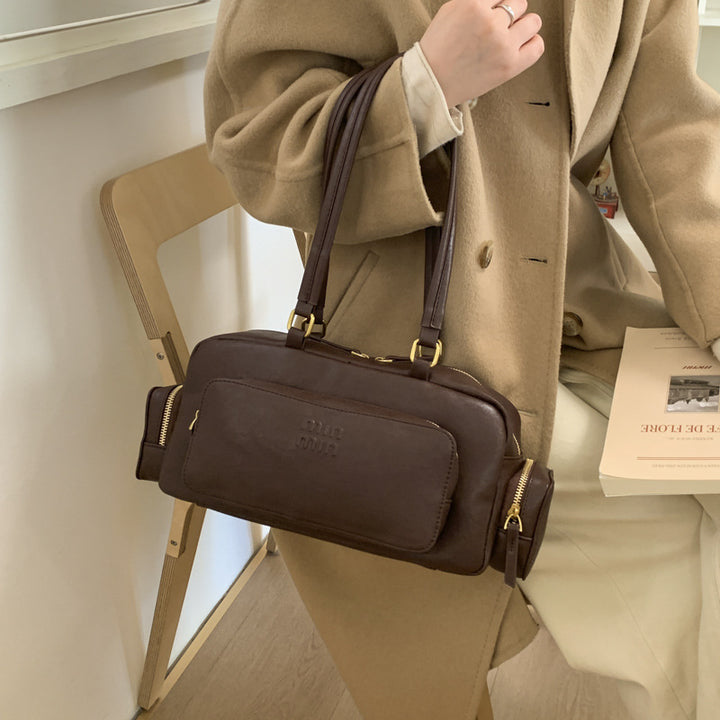 Damen elegante Umhängetasche mit praktischem Organizer Nord Taschen