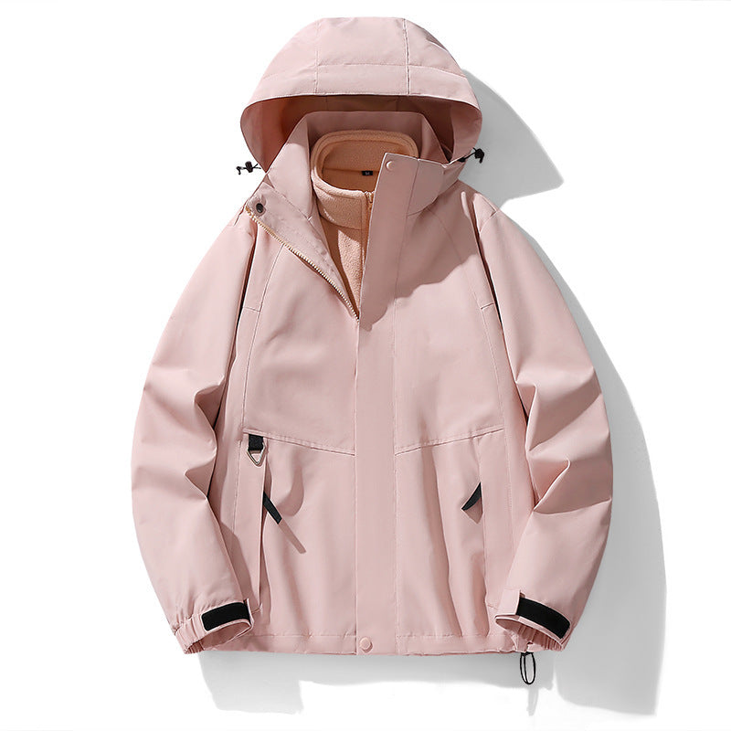 Damen Wasserfeste Outdoor-Jacke Nord Taschen