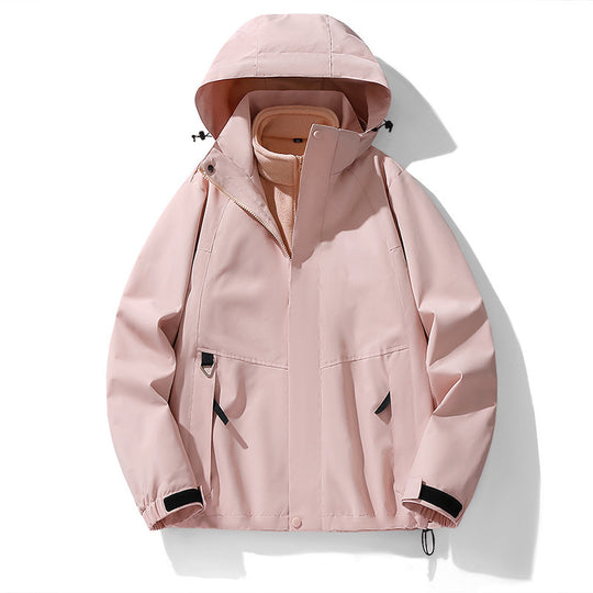 Damen Wasserfeste Outdoor-Jacke Nord Taschen