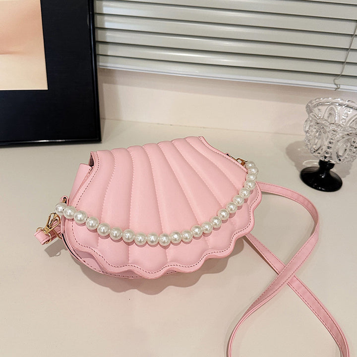 Damen Clutch Tasche mit Perlenschmuck von Nord Taschen