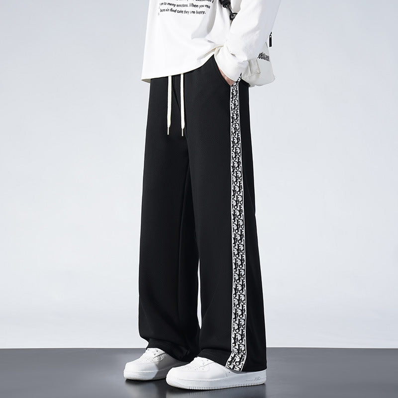 Damen Extraweite Lounge-Sweathose mit seitlichem Logoband und Komfortbund Nord Taschen