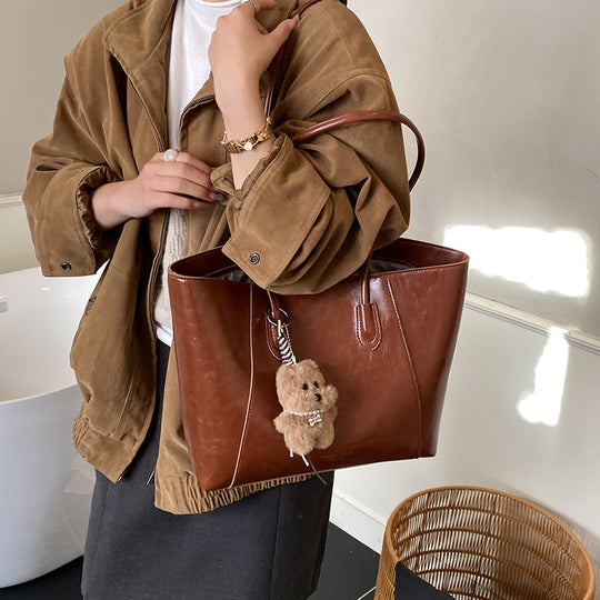 Damen Tote-Handtasche mit hochwertigem Kunstleder und praktischem Innenleben Nord Taschen