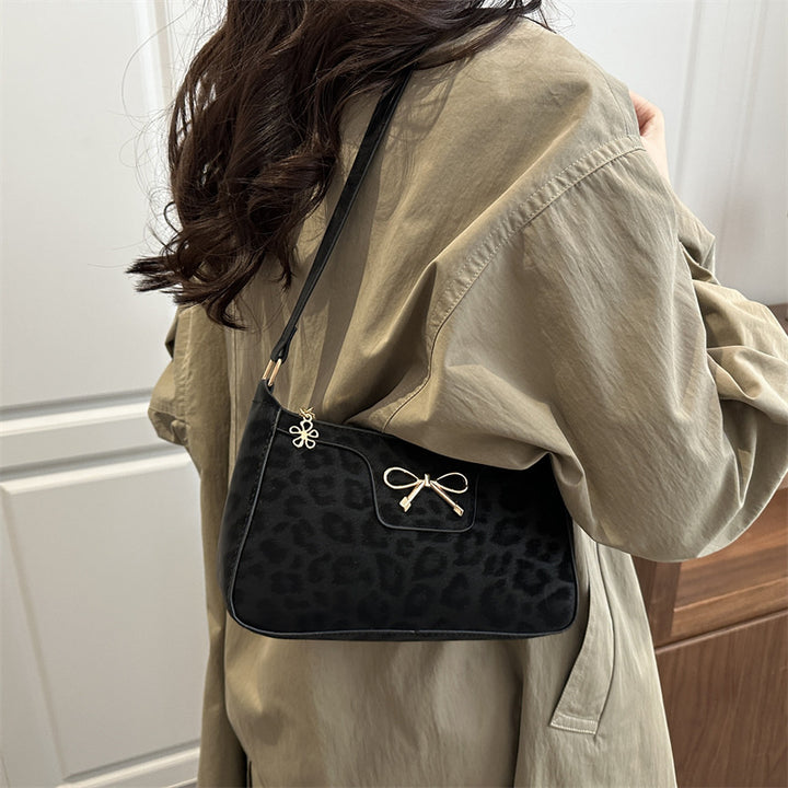 Damen Umhängetasche mit elegantem Leopardenmuster Nord Taschen