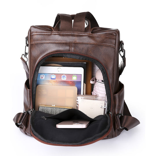Damen Rucksack mit eleganter Soft-Touch-Oberfläche und praktischen Fächern Nord Taschen