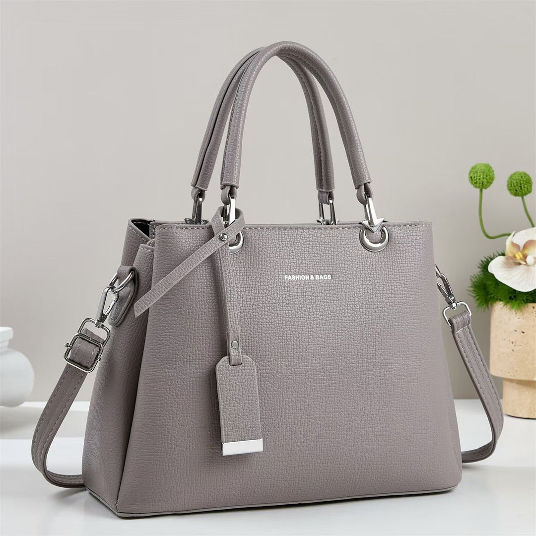 Damen elegante Handtasche mit strukturierten Akzenten Nord Taschen