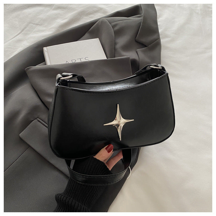 Damen elegante Umhängetasche mit funkelndem Verschluss Nord Taschen