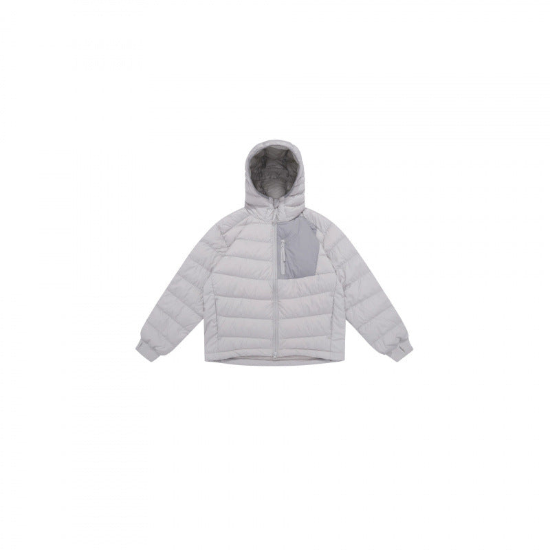 Unisex Wattierte Kapuzenjacke im Boxy‑Cut mit verstärkter Brusttasche und Thermo‑Füllung Nord Taschen