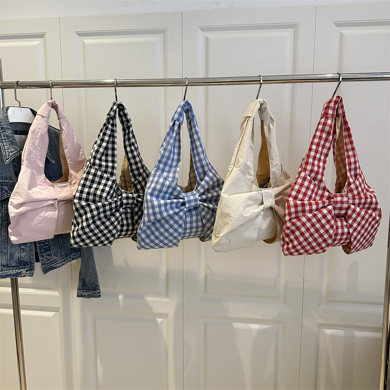 Damen Umhängetasche mit dekorativem Schleifen-Design Nord Taschen