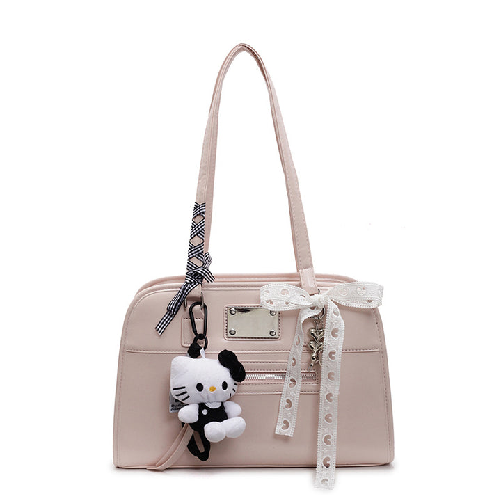 Damen modische Handtasche mit stilvollen Anhängern Nord Taschen
