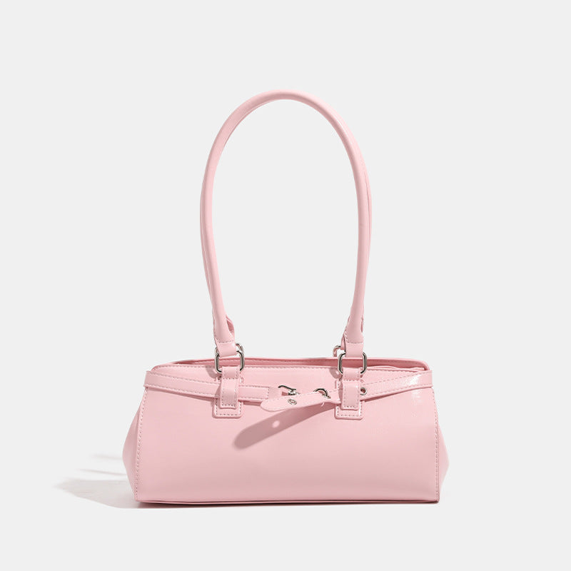Damen elegante Kuvert-Tasche mit luxuriösem Griff und hochwertiger Lederstruktur Nord Taschen