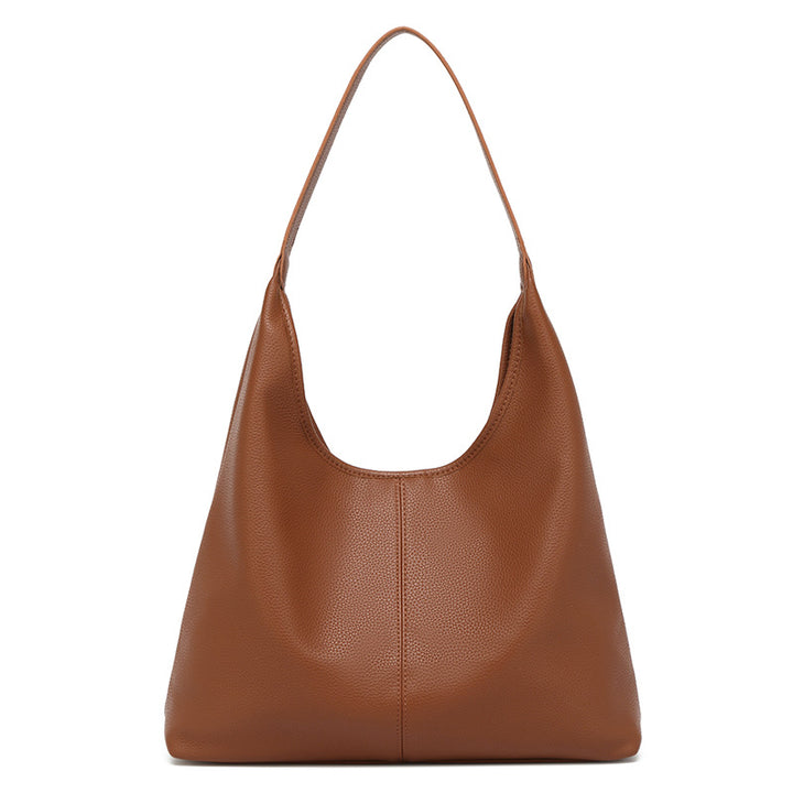 Damen großzügige Hobo-Tasche aus strukturiertem Kunstleder Nord Taschen