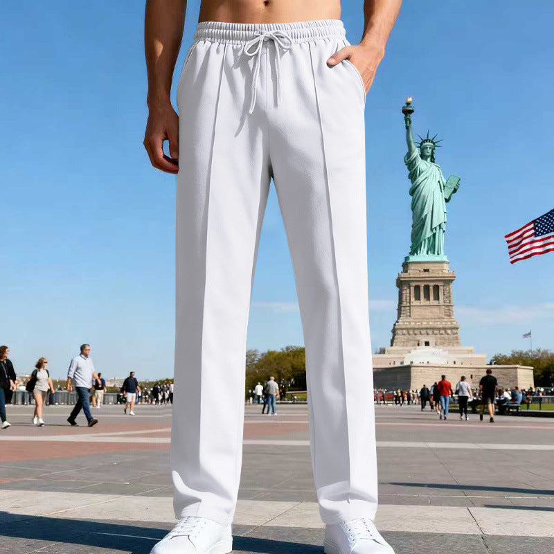 Jogginghose Herren bequem mit elastischem Bund und Taschen