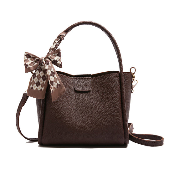 Damen modische Handtasche mit dekorativem Schleifen-Detail Nord Taschen