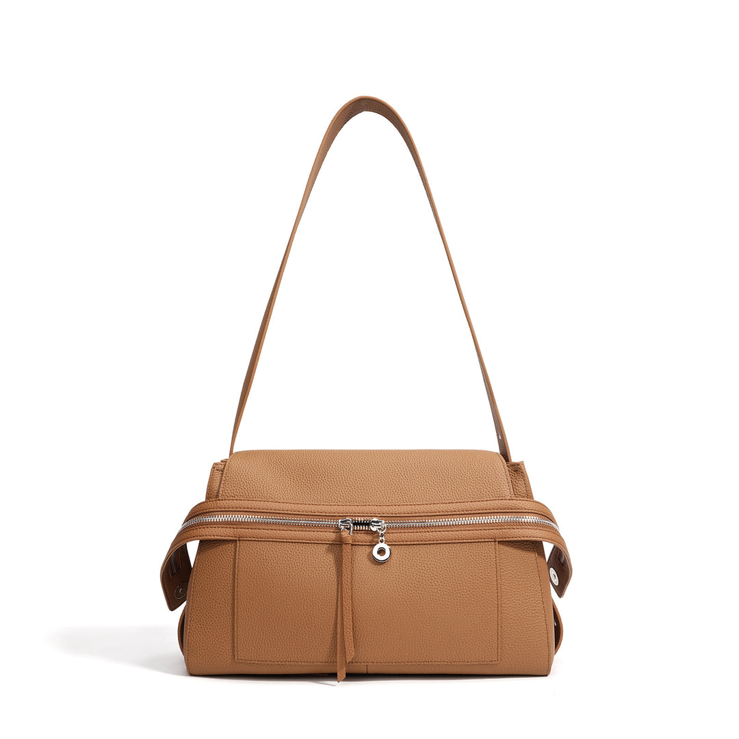 Damen modische Handtasche mit praktischer Reißverschlussöffnung Nord Taschen