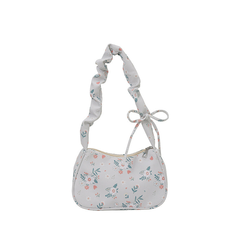Damen Hobo-Tasche mit floralem Design und innovativem Tragegriff Nord Taschen