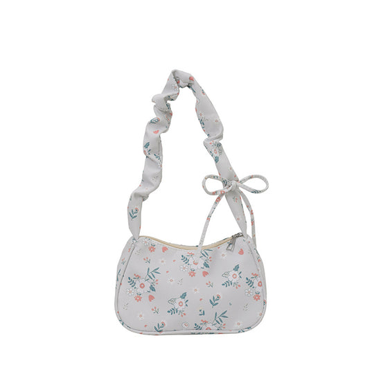 Damen Hobo-Tasche mit floralem Design und innovativem Tragegriff Nord Taschen