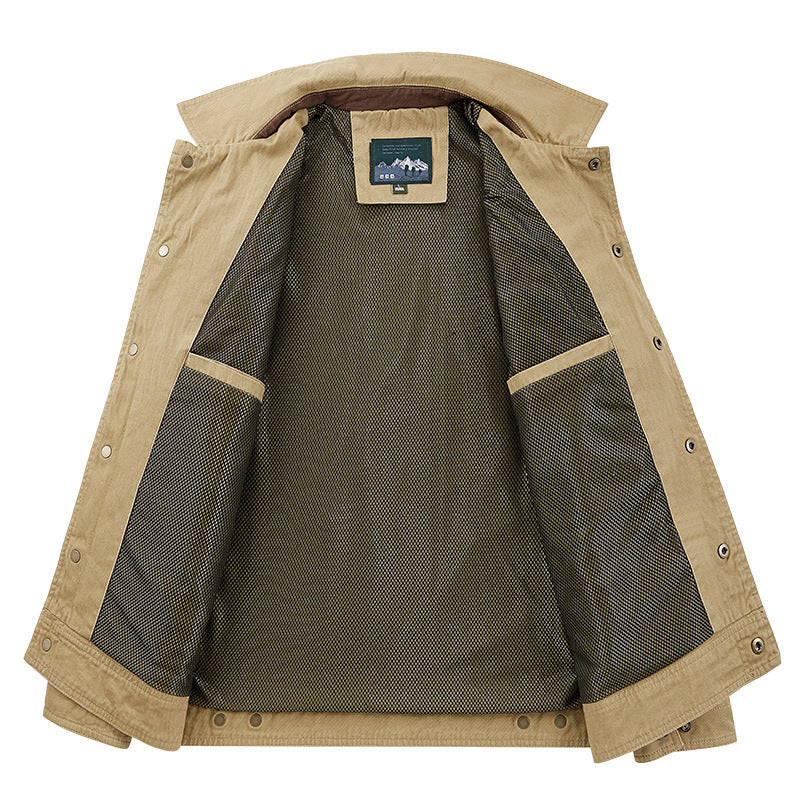 Herren Robuste Utility-Jacke Nord Taschen