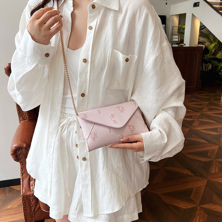 Damen elegante Clutch-Tasche mit floralem Design Nord Taschen