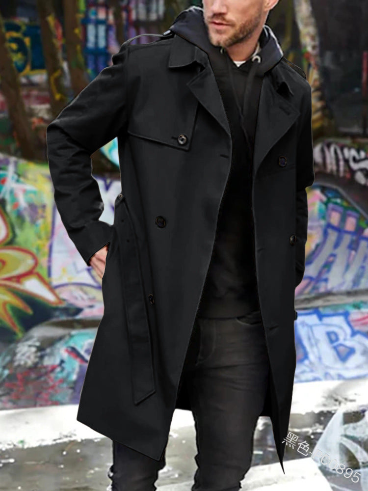 Herren Trenchcoat mit klassischem Stil
