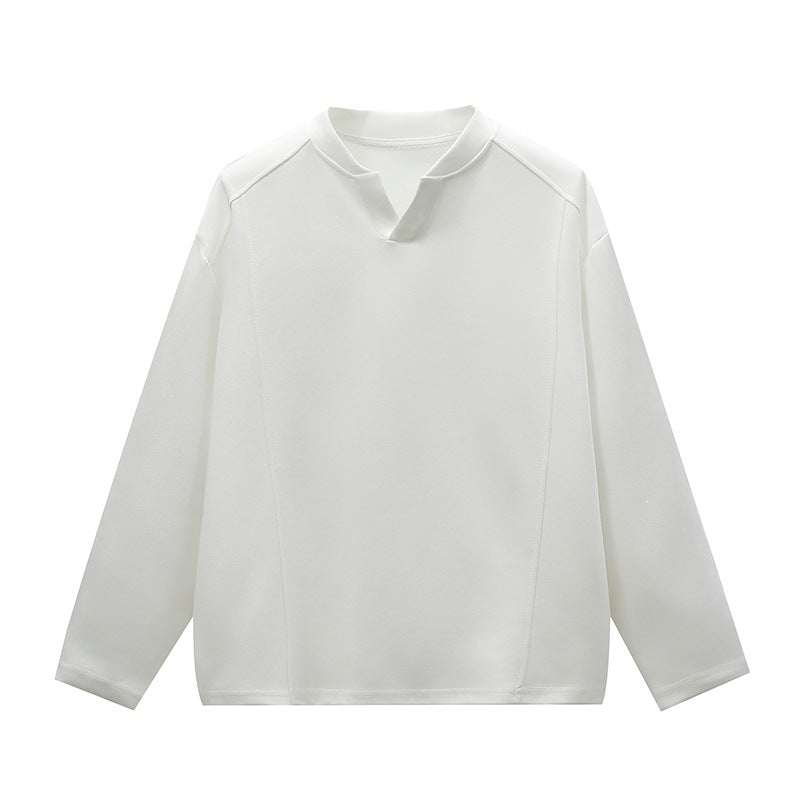 Unisex Oversize Rundhals-Sweatshirt mit Raglannähten und feiner Struktur Nord Taschen