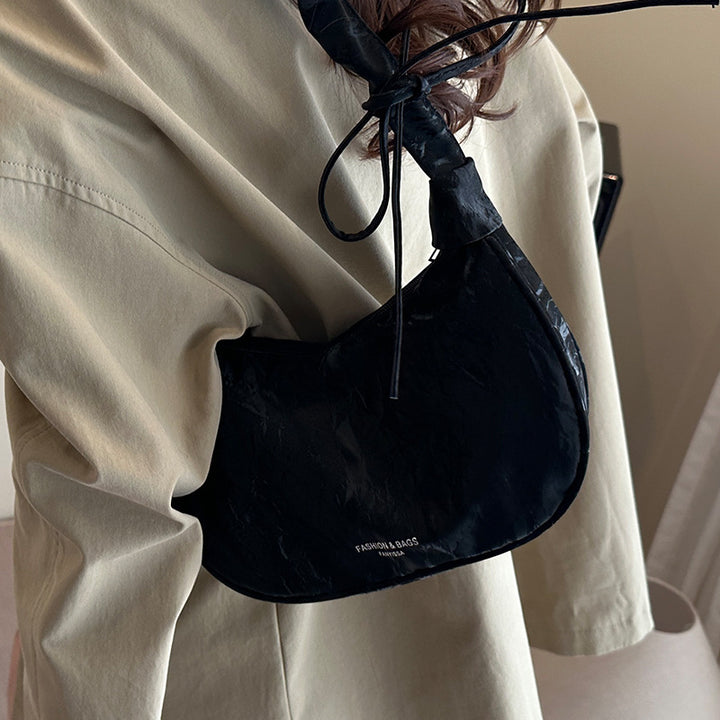 Damen Umhängetasche mit innovativem Kordelzug und modischem Design Nord Taschen