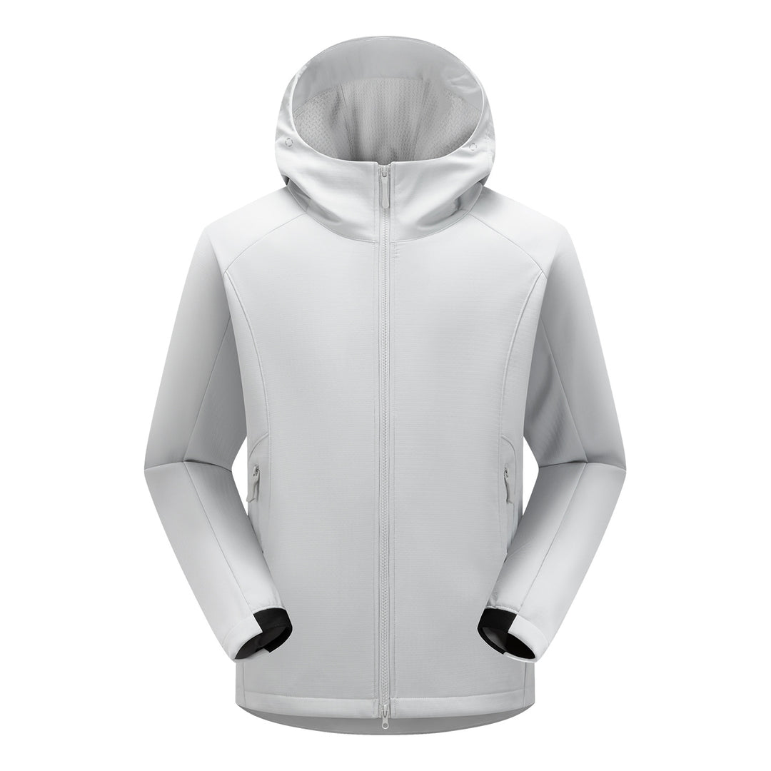 Herren Softshell-Outdoorjacke mit Kapuze, winddichter Membran und ergonomischem Schnitt Nord Taschen
