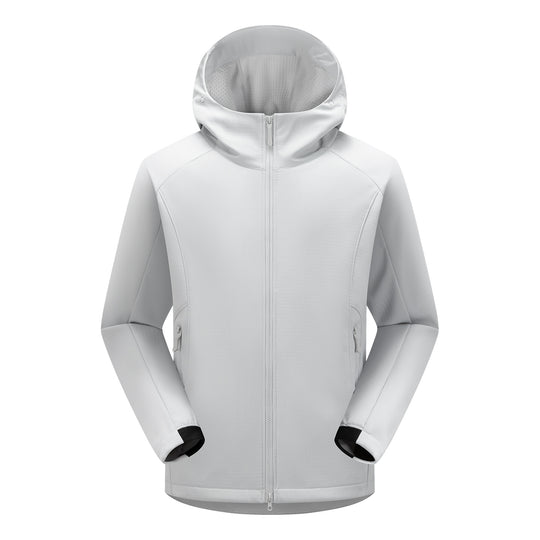 Herren Softshell-Outdoorjacke mit Kapuze, winddichter Membran und ergonomischem Schnitt Nord Taschen