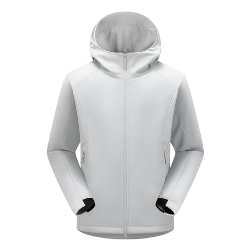 Herren Softshell-Outdoorjacke mit Kapuze, winddichter Membran und ergonomischem Schnitt Nord Taschen