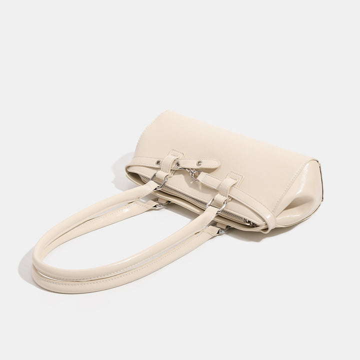 Damen elegante Kuvert-Tasche mit luxuriösem Griff und hochwertiger Lederstruktur Nord Taschen
