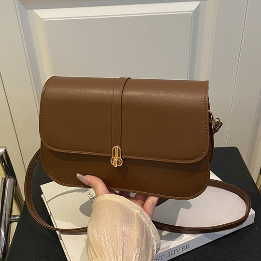 Damen elegante Umhängetasche mit hochwertiger Lederverarbeitung und edlem Verschluss Nord Taschen