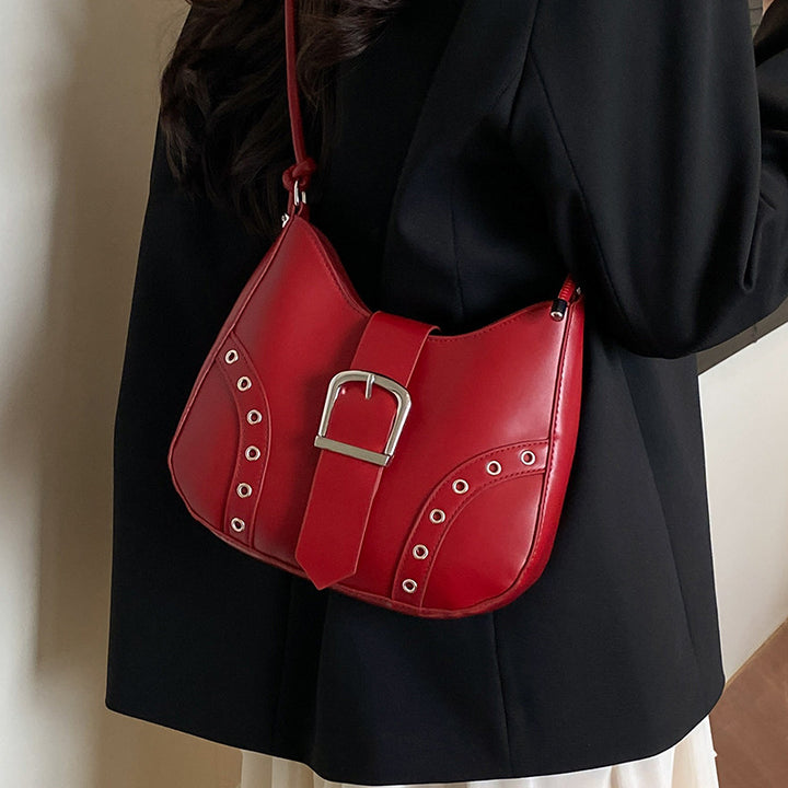 Damen Hobo-Handtasche mit stylishen Details und verstellbarem Tragegurt Nord Taschen