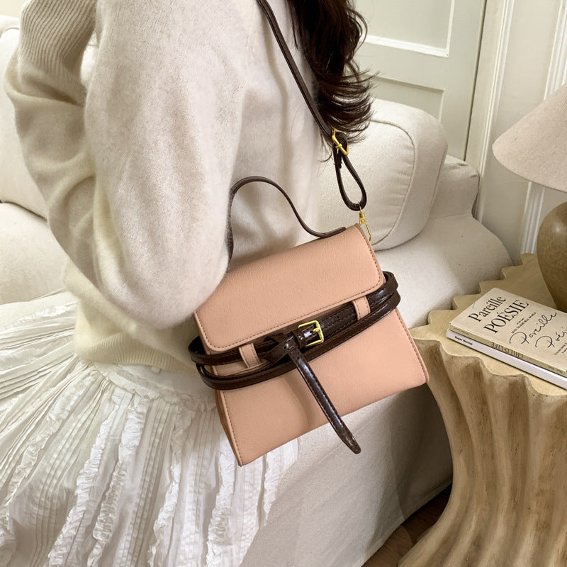 Damen Handtasche mit abnehmbarem Schultergurt und elegantem Gürtel Nord Taschen