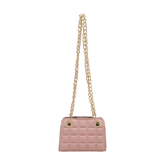 Damen modische Mini-Handtasche mit exquisiten Kettenakzenten Nord Taschen