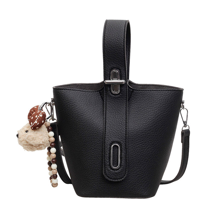 Damen praktische Handtasche mit abnehmbarem Schlüsselanhänger Nord Taschen