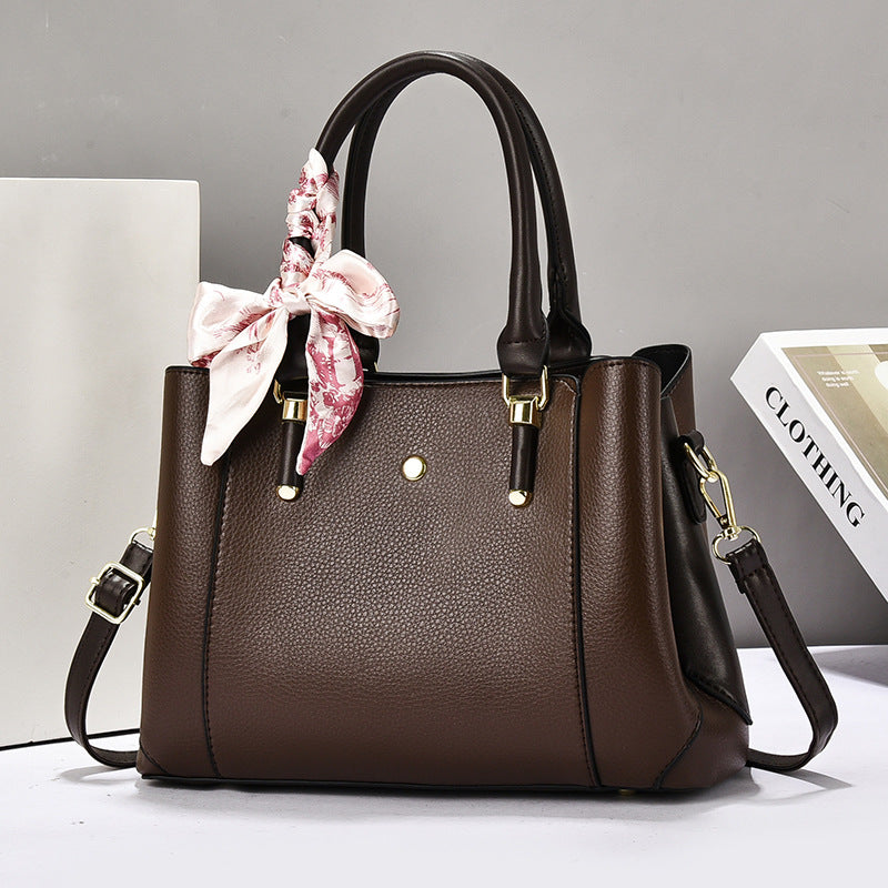 Damen modische Handtasche mit verspieltem Schleifenakzent Nord Taschen