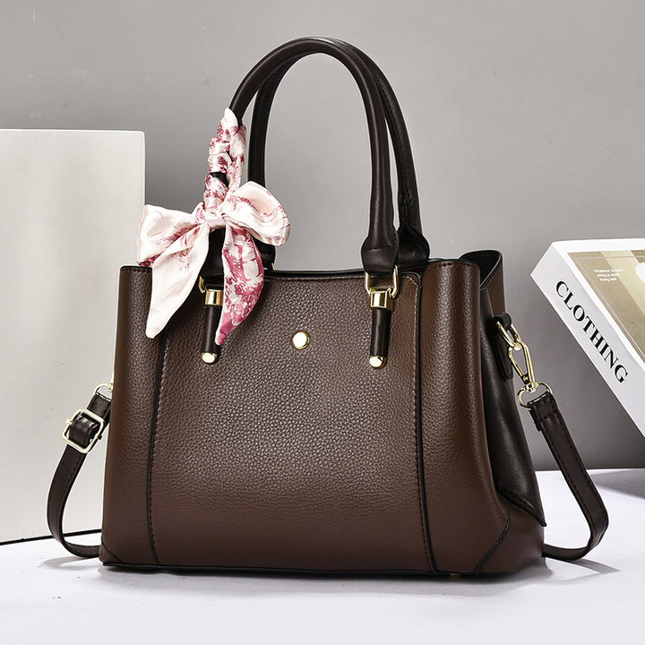 Damen modische Handtasche mit verspieltem Schleifenakzent Nord Taschen