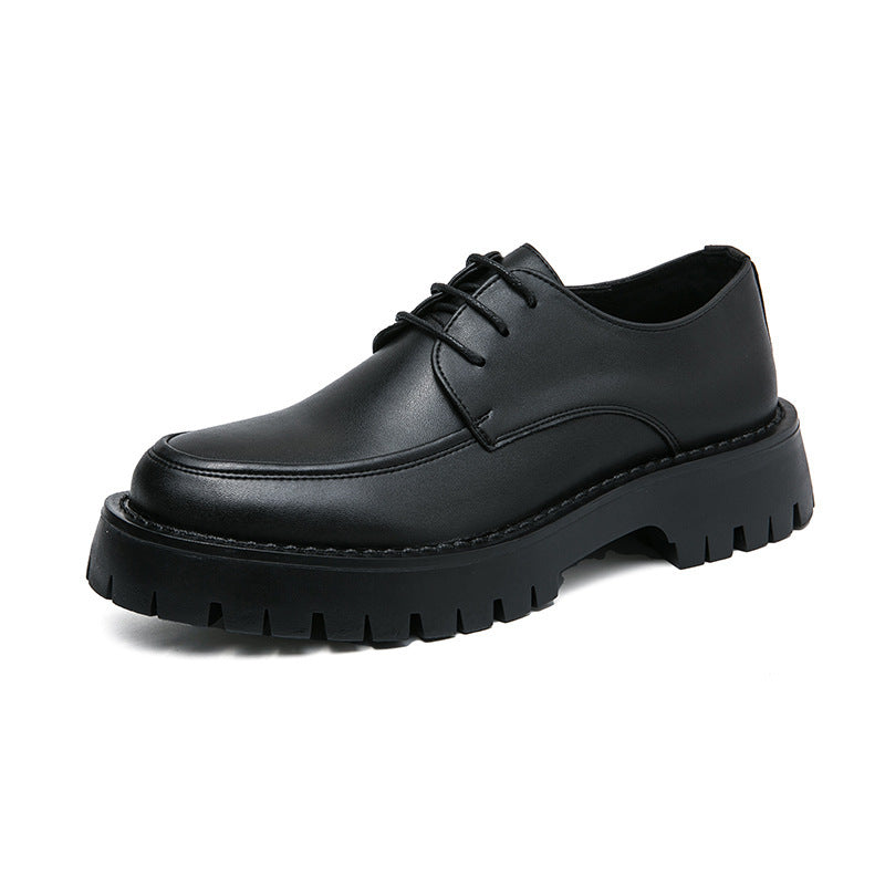 Herren Elegante Schnürschuhe mit stabiler Profilsohle und klassischem Design