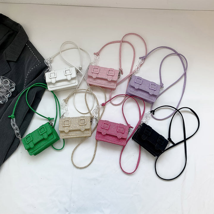 Damen Mini Umhängetasche mit strukturiertem Design und verstellbarem Trageriemen Nord Taschen