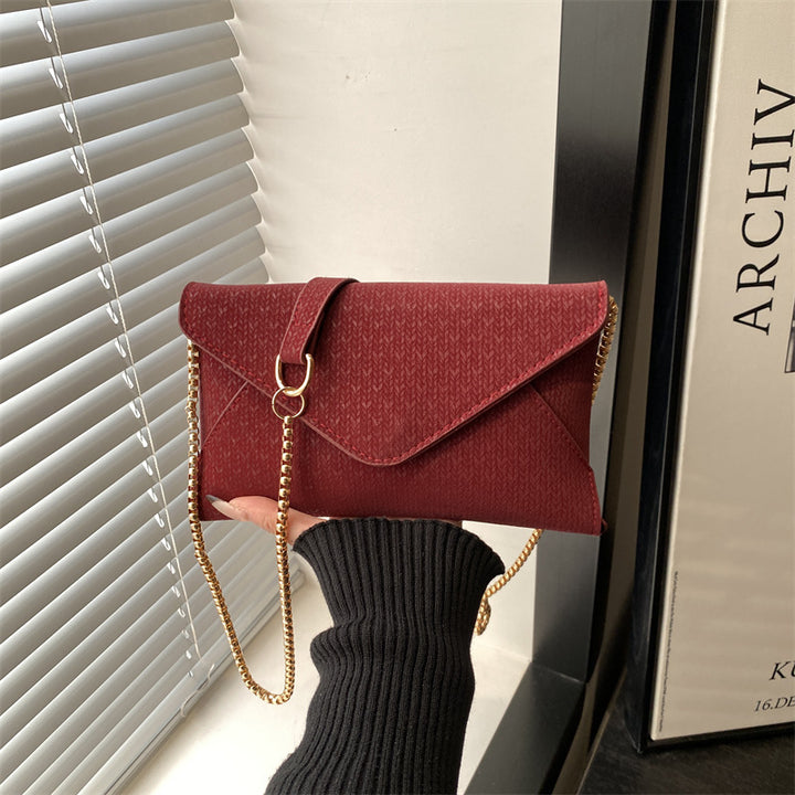 Damen Clutch mit schickem Umschlagverschluss Nord Taschen
