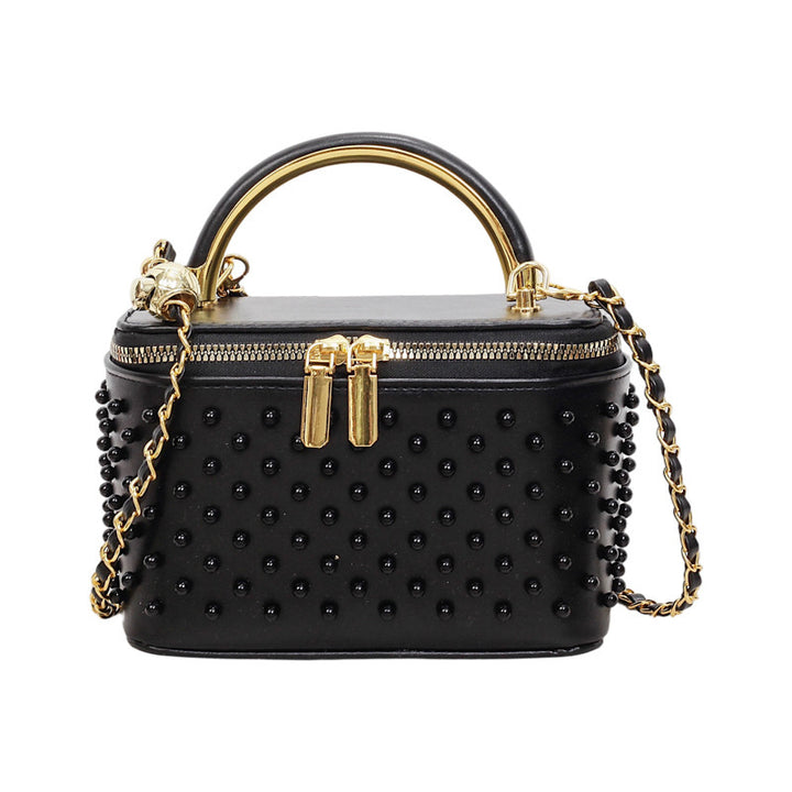 Damen modische Handtasche mit Nietenakzenten Nord Taschen