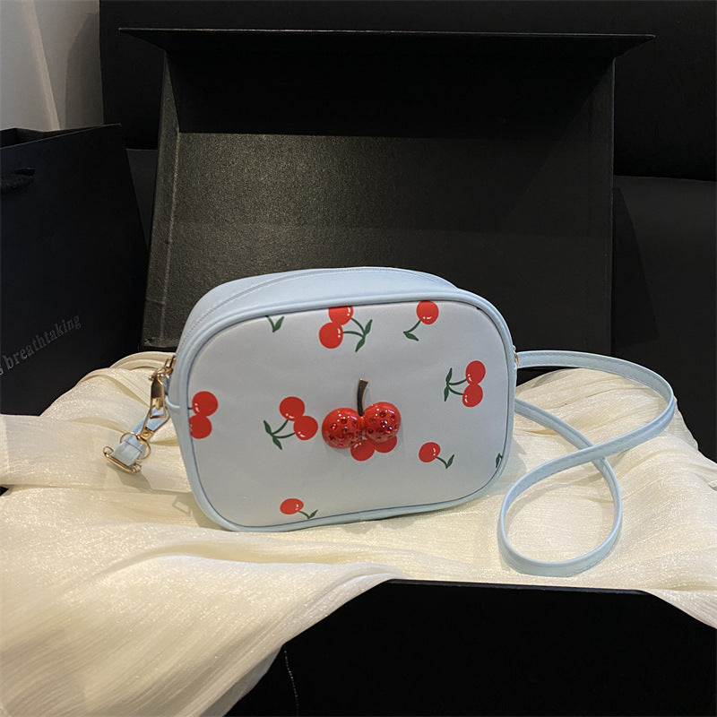 Damen Mini-Umhängetasche mit fruchtigem Kirschdesign Nord Taschen