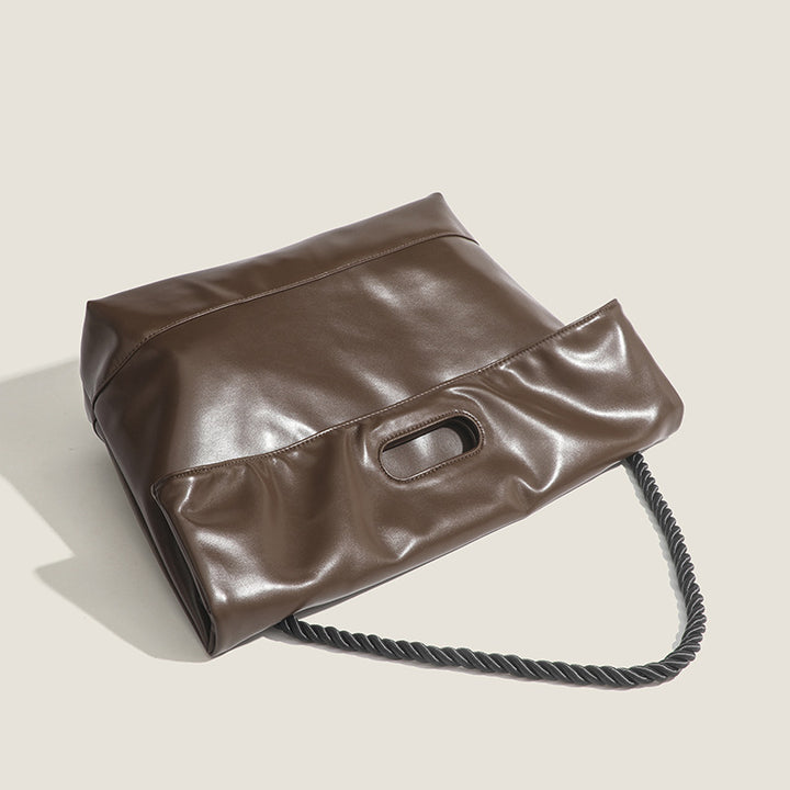 Damen Hobo-Tasche mit elegantem Knotenhenkel und modernem Faltendesign Nord Taschen