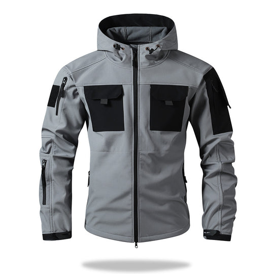 Herren Multifunktionale taktische Jacke Nord Taschen