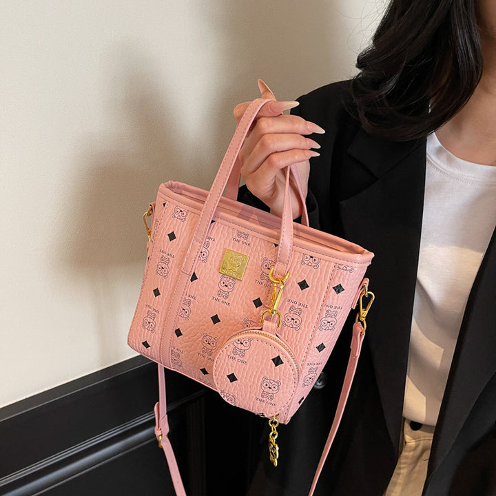 Damen modische Handtasche aus strapazierfähigem Material mit einzigartigem Muster Nord Taschen