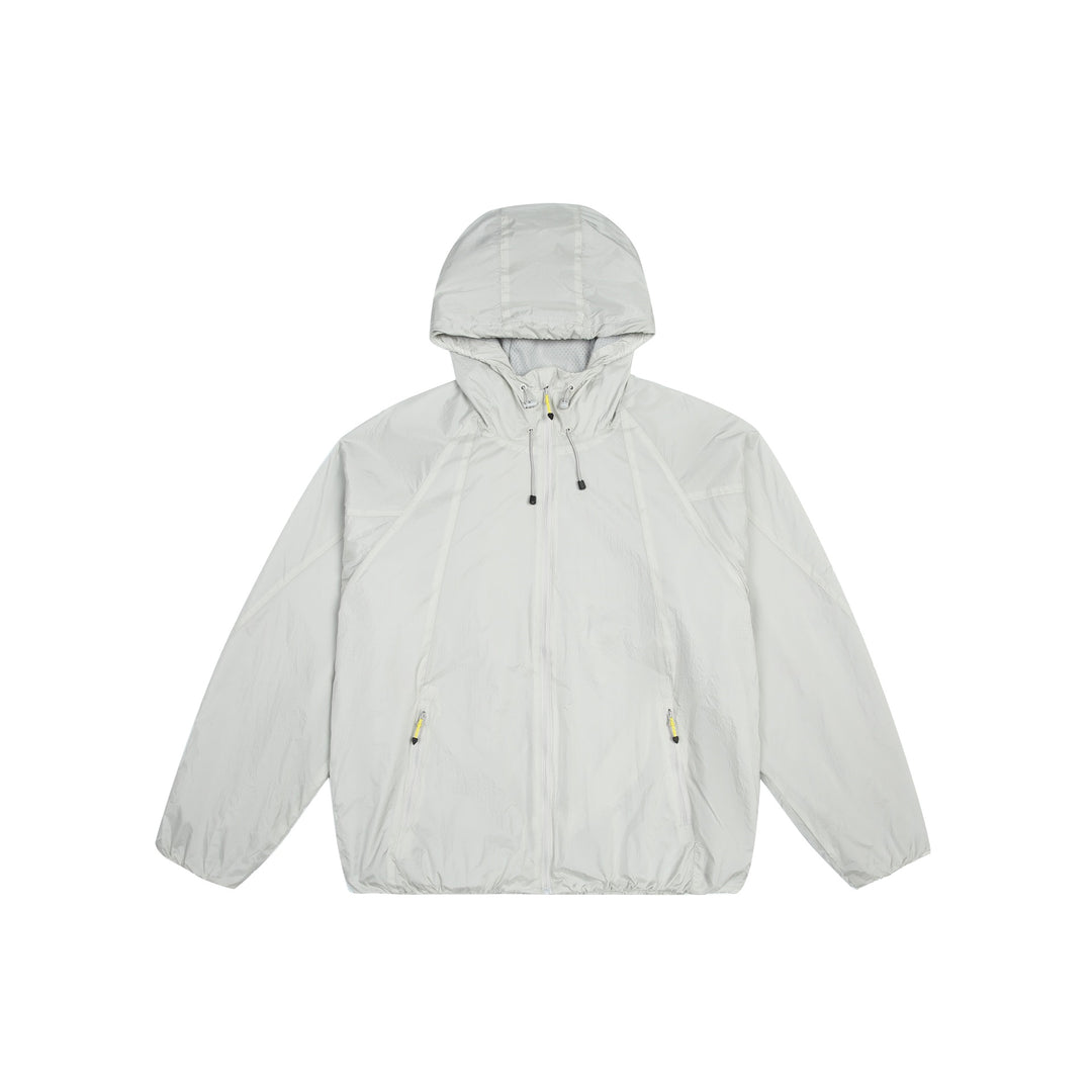 Unisex Leichter Windbreaker mit verstellbarer Kapuze, packbarer Nylonjacke Nord Taschen